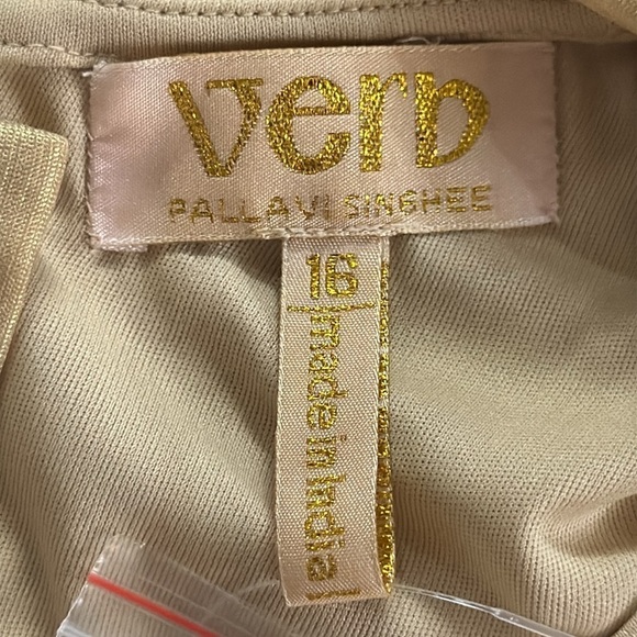 Verb by Pallavi Singhee Anthropologie Pleated Halter Midi Dress - Picture 10 of 14